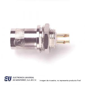 RECEPTACULO TWINAXIAL HEMBRA P/ CHASIS - POMONA 4958