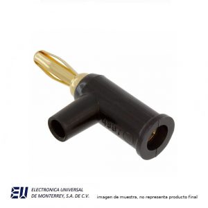 CONECTOR BANANA RETRACTIL HEMBRA NEGRO - POMONA 4987-0