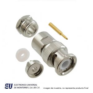 CONECTOR BNC MACHO P/ RG-58 - POMONA 4997