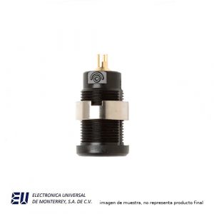 CONECTOR BANANA HEMBRA CHASIS P/ RETRACT 4MM ROJO - POMONA 5931-0