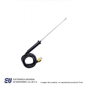 TERMOPAR TIPO K 8" -196 A 1090 GRADOS C. CABLE 48" CABLE 48" - POMONA 6373