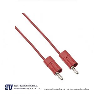 CABLE BANANA MACHO APILABLE 36" ROJO - POMONA HB-36-2