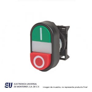 BOTON DE ARRANQUE Y PARO BANDERA 22MM - PPDLCL
