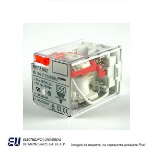 EMRelay 8pins 2DPDT 10A Coil 4 - RCP800224VDC