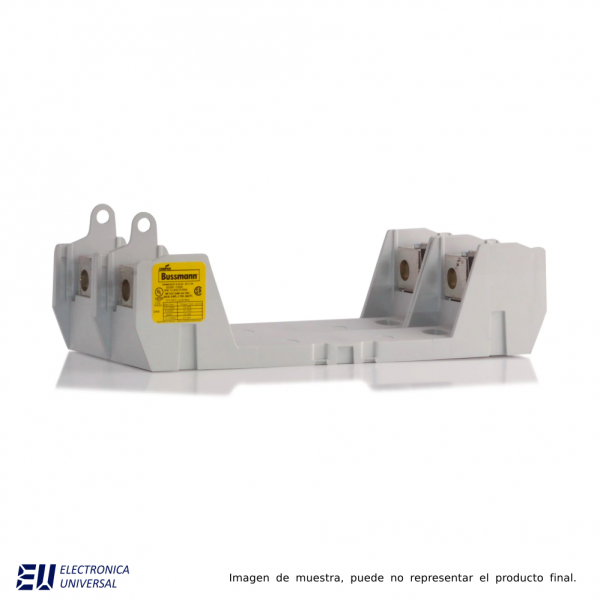 PORTAFUSIBLE CLASE R, 2 POLOS, 600V 100A - RM60100-2CR