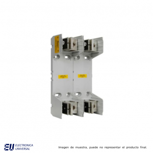 BASE PORTAFUSIBLE MODULAR CLASE R, 2 POLOS, 600V 400A - RM60400-2CR