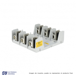 BASE PORTAFUSIBLE CLASE R, 3 POLOS, 600V 400A - RM60400-3CR