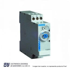 TIMER RIEL DIN ON DELAY SALIDA 2 RELE 8A. 24-240VCA 88865215 - TA2R1