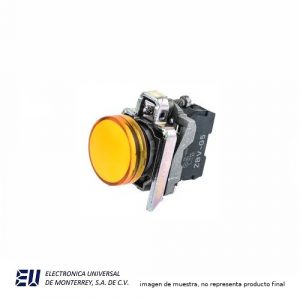CLIP METALICO + LED 120V COLOR AMARILLO - UXB4BVG5