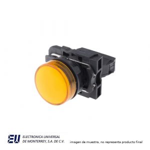 PILOTO COMPLETO AMARILLO C/LED 24V CA/CD - XB5AVB5