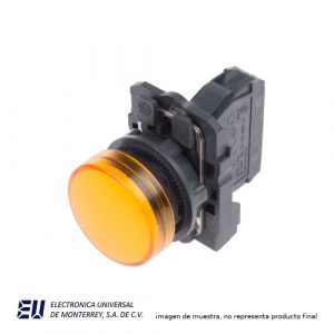 PILOTO COMPLETO AMARILLO C/LED 230 VCA - XB5AVM5