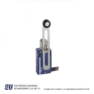 LIMIT SWITCH RODILLO AJUSTABLE 1NA+ 1NC METALICO, CABLE - XCMD2145L1