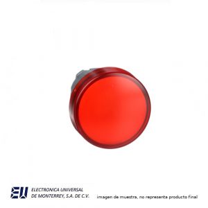 PILOTO ROJO METALICO 22MM - ZB4BV043