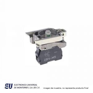 MODULO LED 240V AMARILLO + CLIP METALICO - ZB4BVM5