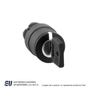 SELECTOR DE LLAVE 3 POS. SALE AL CENTRO SOLAMENTE - ZB5AG3