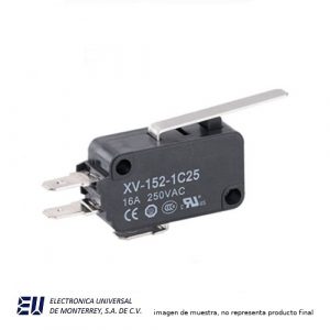 MICRO INTERRUPTOR CON ACTUADOR DE BOTON - V15IC25