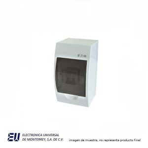 Caja de distribución empotrable IP40 4 módulos c/terminales - WD40E04F