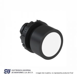 BOTON PULSADOR BLANCO 22 MM - WEG BF0