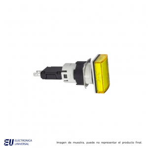 PILOTO AMBAR 16MM LED 12-24VCD DC - XB6DV5BB