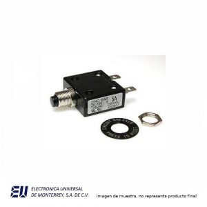 CIRCUIT BREAKER DE  5 AMPER 250 VAC MAXIMO 50 VDC MAXIMO - ZE-700-5