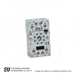 SOCKET DIN 8 PIN - ZPD8