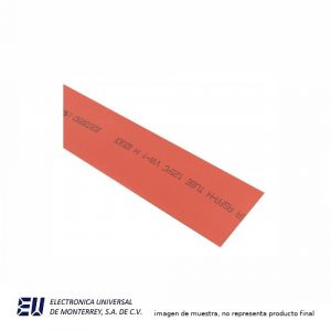 TERMOFIT COLOR ROJO 1" (25.4mm) - HTF1R