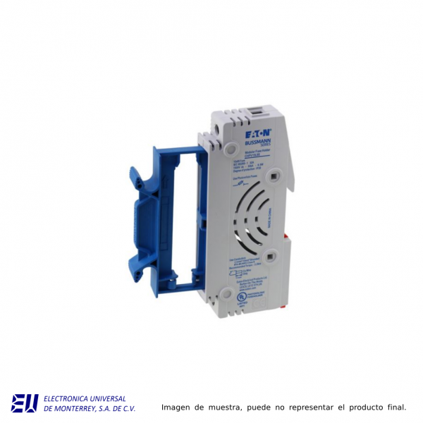PORTAFUSIBLE PARA FUSIBLES FOTOVOLTAICOS 1500VCD PARA 10X85MM Y 14X85MM - CHPV15L85