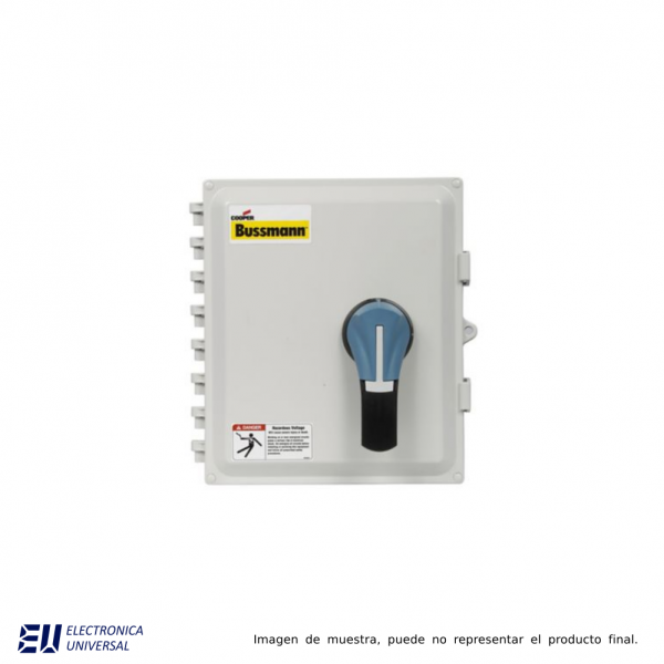 INTERRUPTOR DE DESCONEXIÓN ROTATORIO 600VCA, 200A, 3P - ER01-200CF3PB
