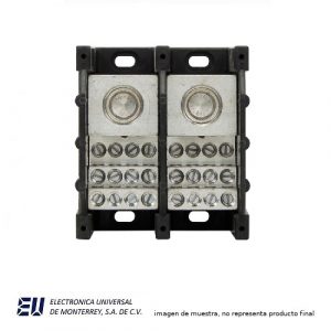 BLOQUE DE DISTRIBUCIÓN 2P 600VAC/DC 420A - 16375-2