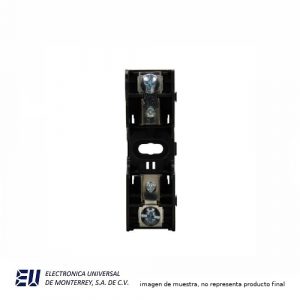 PORTAFUSIBLE MODULAR PARA FUSIBLES CLASE R, 30A 250V, 1 POLO, TERMINAL DE TORNILLO - RM25030-1SR