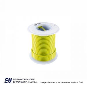 CABLE PARA WIRE WRAP CAL. 33 AMARILLO 100 PIES   WH20-04-100         - HCABLEWWAMARILLO