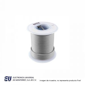 CABLE PARA WIRE WRAP CAL. 33 GRIS PIES   WH20-08-100     - HCABLEWWGRIS