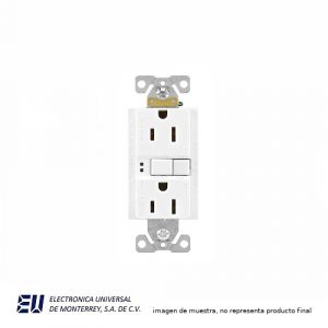 GFCI DPLX 15A 125V - MGF15W-50
