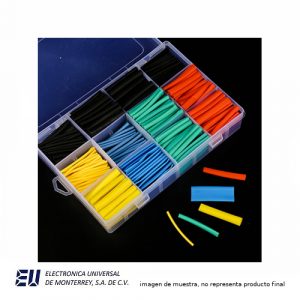 KIT DE TUBO TERMOCONTRACTIL DE VARIOS COLORES CON 530 PIEZAS - HTFKIT