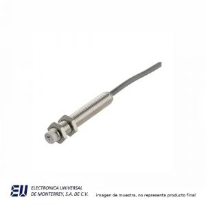 SENSOR DE PROXIMIDAD INDUCTIVO M8, SN: 1MM, PNP, NA, 3 HILOS, CABLE, RASANTE - ICS08L45F01PO