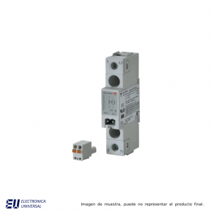 RELEVADOR DE ESTADO SÓLIDO 1P, 42-660 VCA, CONTROL 4-32 VCC, 50 AMPS, ENCHUFABLE - RGS1A60D50MKE