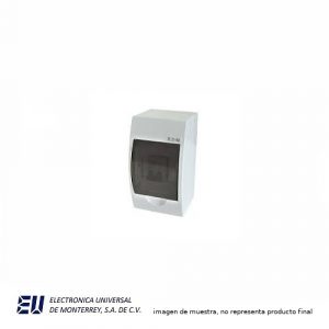 CAJA DE DISTRIBUCION PARA SOBREPONER IP40 4 MODULOS CON TERMINALES - WD40S04F
