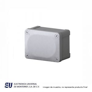CAJA ESTANCAS IP65 150X105X80 CON LADOS CERRADOS Y PLACA CON TORNILLOS - WDL1510S