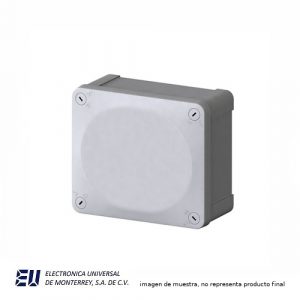 CAJA ESTANCAS IP65 175X150X80 CON LADOS CERRADOS Y PLACA CON TORNILLOS - WDL1715S