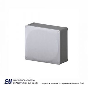 CAJA ESTANCAS IP65 325X275X120 CON LADOS CERRADOS Y PLACA CON TORNILLOS - WDL3227S