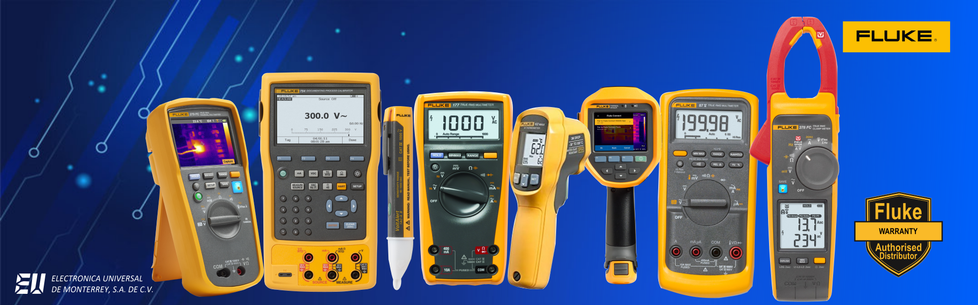 Multímetros Fluke - Somos Distribuidores - Electrónica Universal