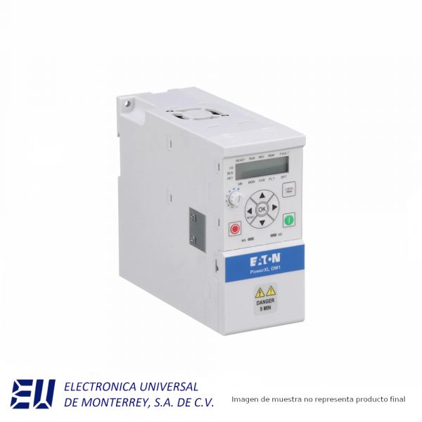EATON PowerXL VARIADOR 440V, 7.6A, 5HP, TRIFÁSICO -  DM1-347D6NB-S20S