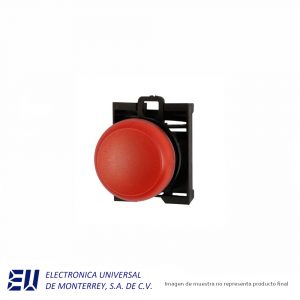 CABEZA PARA PILOTO SERIE M22 EATON 22.5MM ROJO S/CLIP - M22-L-R