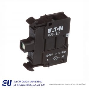 MODULO LED PARA PILOTO M22 12-30VAC/CD VERDE  -  M22-LED-G