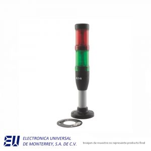 TORRETA LUMINOSA SL7 7cm 24V  -  SL7-100-L-RG-24LED