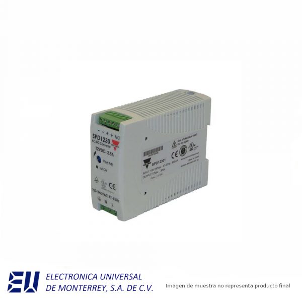 FUENTE DE PODER SPMA 30W 24VDC 1.5A - SPMA24301