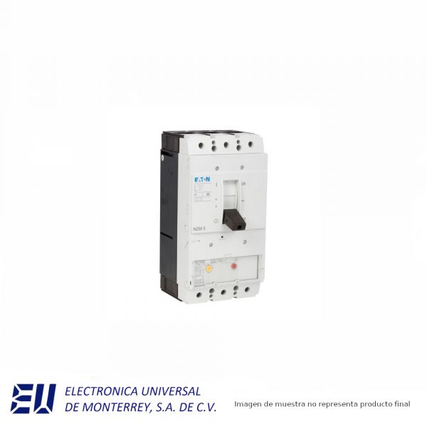 INTERRUPTOR TERMOMAGNETICO 3 POLOS, 400/415 V, 50KA, 400 AMP MOELLER - NZMN3-AE400