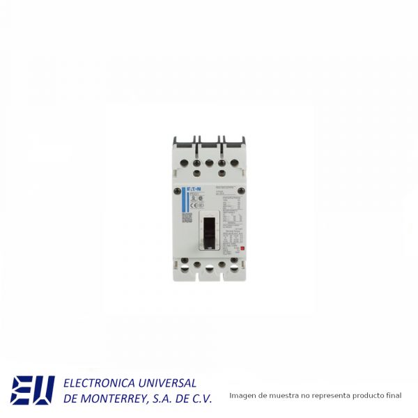 INTERRUPTOR TERMOMAGNETICO DE 3 POLOS, 40 AMP, 600 VCA 25KA/480V EATON POWER DEFENSE - PDG13F0040TFFJ