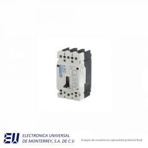 INTERRUPTOR TERMOMAGNETICO DE 3 POLOS, 100 AMP, 600 VCA 25KA/480V EATON POWER DEFENSE - PDG13F0100TFFJ
