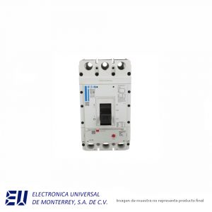 INTERRUPTOR TERMOMAGNETICO DE 3 POLOS, 600 AMP, 600 VCA 25KA/480V EATON POWER DEFENSE - PDG33F0600TFAJ